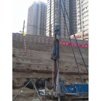 qualità  Reinforcement SJW-60 porcelain soil soft sand construction hydraulic soil blast grouting drilling rig with 20m tower fabbrica