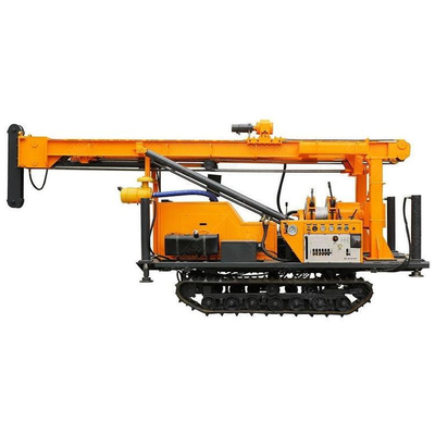 High Drilling Efficiency Water Gas Water Well Drilling Rig, Double Head Hydraulic Motor Power Multifunctional Drilling Rig