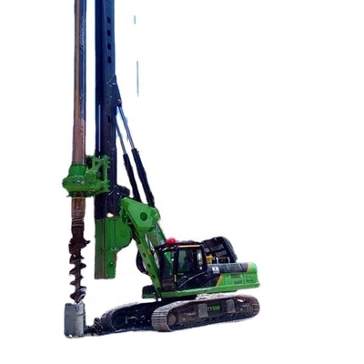 Construction works&amp;#194; &amp;#160; Rotary Deep Hole Drilling Rig KR220C 64M CAT Chassis TYSIM